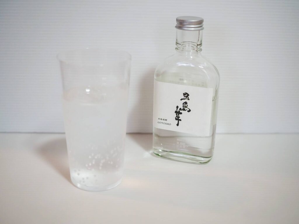 五島芋とソーダ割り